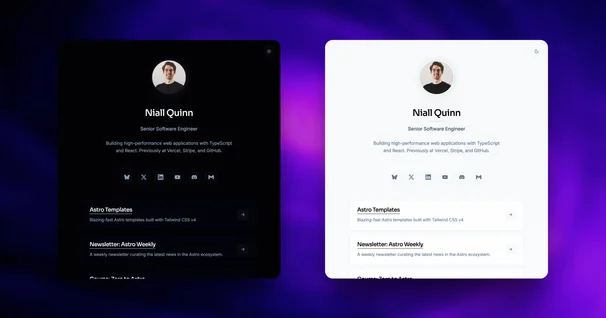 Linkk Theme Preview